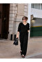 BLACK KNIT TOP AND BOTTOM SET - 2