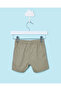 Infant Boys Olive Shorts - 4