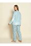Bamboo Interlock Plus Size Pajama Set - 4