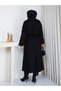 Lined Long Cashmere Coat Rc3188 - 3