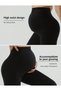 Seamless Maternity Tights 2105 Black - 4