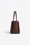 4004 Brown Suede Women's Shoulder Bag - 5