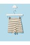 Infant Boys Beige Shorts - 4