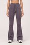 Women's Modal Fabric Gathered Waist Spanish Flare Pants