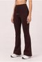 Women's Modal Fabric Gathered Waist Spanish Flare Pants - 2