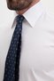 Straight Slim Fit Large Collar Classic Long Sleeve Men's Shirt White - 27166.26K - 2