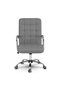 Scaun de birou Benton din material textil, gri - 3