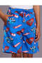 Boys Navy Hot Wheels Printed Swim Shorts - 4