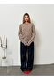 Women's Crew Neck Buttoned 95% Cotton Thin Knitwear Cardigan - 5