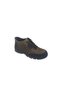 380 Men's Sand Dark Brown Lace-Up Rubber Sole Ankle Boots - 4