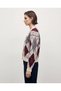 Women's Diamond Patterned Buttoned V-Neck Knitwear Cardigan - 5