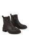 , Women's Genuine Leather Boots 163359Z622 Brown - 4