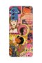 Samsung Galaxy M52 Compatible Pop Art Drawing Collage Pattern Transparent Phone Case