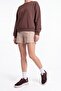 Bono Brown Suede Genuine Leather Women's Casual Sports Shoes - 3
