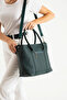 Women's Leather Large Size Daily University Hand & Shoulder Bag - 3