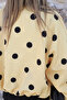 Yellow Standard Size Polka Dot Coat - 5
