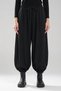 Women's Balloon Fit Design Trousers with Elastic Waist and Cuffs