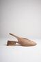 Women's mink suede 4 cm chunky heel shoes tr05ms01g - 3