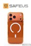 Magsafe Compatible Back Cover Mica Hard Thick Glitter Shiny Transparent Premium Case Compatible with iPhone 18 Pro / 17 Pro