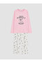 Quality Pieces from Çelebi Store Printed Girls' Pajama Set