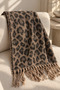 New Season Double-Sided Puffy Lightweight Viral Leopard Scarf - 5