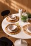 Oaré Handmade Water Hyacinth Round American Placemat – 37 cm - 2