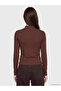 Esvab • Modern & Distinctive Stand Collar Women's Ribbed Bodysuit - 5