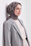 Soft Scarf Vintage Flow Dark Gray - 4