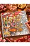 Traces of the Far East Coloring Book |   Far East Themed Adult Coloring Book |   20X20 Size |   30 Visuals - 3