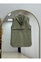 Kamergül Covered Vest with Drawstring Detail-En2249 Mint - 8
