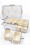 8-Compartment Breakfast Presentation Set Portable Storage Container with Removable Compartments and Locking Lid - 6