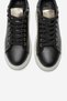Bono Black Skin Genuine Leather Women's Casual Sports Shoes - 4