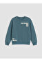Rmz Gi̇yi̇m Farkiyla Letter Printed Boys' Tracksuit Set - 3