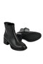 , Women's Genuine Leather Boots 163359Z6232 Black - 6