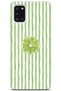 Samsung Galaxy A31 Compatible Lime Slice Patterned Transparent Phone Case