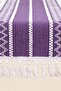 Purple Regina Cotton Tasseled Runner 35X145 cm - 7