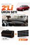 Dashboard Cover + Thai Feather Trunk Bag + Sticker Set Mazda 626 Cronos (1991-1996) Compatible - Ma009