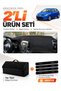 Hyundai İ30 (2007-2012) Compatible Glove Box Cover + Tay Tüy Luggage Bag + Sticker Set - Hu004
