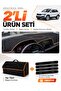 Skoda Karoq (2017-2024) Compatible Dashboard Cover + Tay Feather Trunk Bag + Sticker Set - Sk004