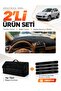 Porsche Cayenne (2002-2010) Compatible Dashboard Cover + Tay Feather Trunk Bag + Sticker Set - Po001