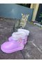 Pink Teddy Bear Plush Lined Girls' Winter Boots – Warm Boots - 5