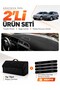 Volkswagen Tiguan (2016-2023) Compatible Glove Box Cover + Tay Feather Trunk Bag + Sticker Set - Vw024 - 2