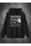 Radiohead Printed Cotton 3 Thread Threaded Oversize Sweatshirt
