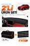 Mg Hs (2018-2024) Compatible Glove Box Cover + Thai Feather Trunk Bag + Sticker Set - Mg001
