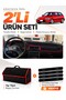 Honda Civic Ef (1988-1991) Compatible Dashboard Cover + Thai Feather Trunk Bag + Sticker Set - Ho004
