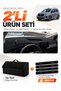 Nissan Townstar (2025-Later) Compatible Torpedo Cover + Thai Feather Trunk Bag + Sticker Set - Ni023
