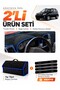 Glove Box Cover + Thai Feather Trunk Bag + Sticker Set Compatible with Chery Tiggo 5 (2013-2015) - Cy001