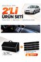 Ford Focus 1 (1998-2005) Compatible Dashboard Cover + Tay Feather Trunk Bag + Sticker Set - Fo009