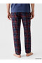 Quality Pieces from Çelebi Store Standard Fit Checked Embroidered Men's Pajama Bottoms - 5