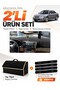 Dashboard Cover + Thai Feather Trunk Bag + Sticker Set Subaru Legacy (2003-2009) Compatible Su005